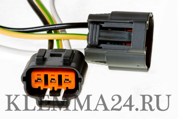 №541A Разъем трехконтактный катушки зажигания для а/м Mazda и Nissan