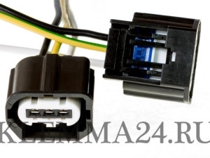 №298А Разъем трехконтактный датчика давления топлива / электрогидроусилителя руля (ЭГУР) для а/м Ford C-Max